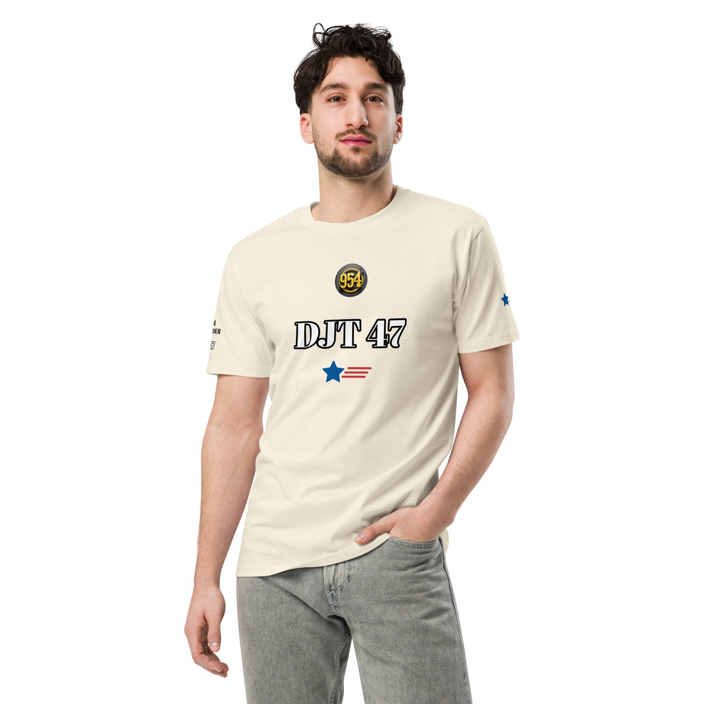 DJT We The People 954 Signature Unisex premium t-shirt