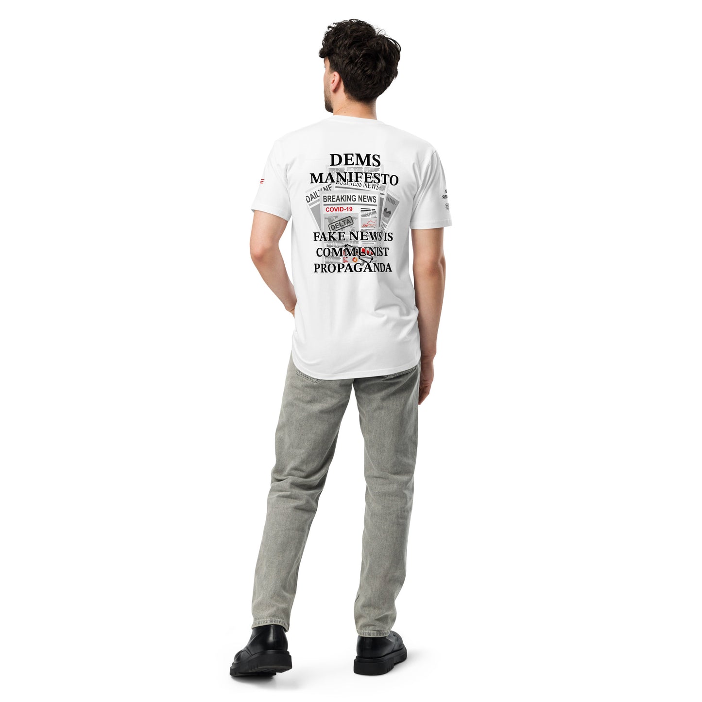 Fake News 954 Signature Unisex premium t-shirt