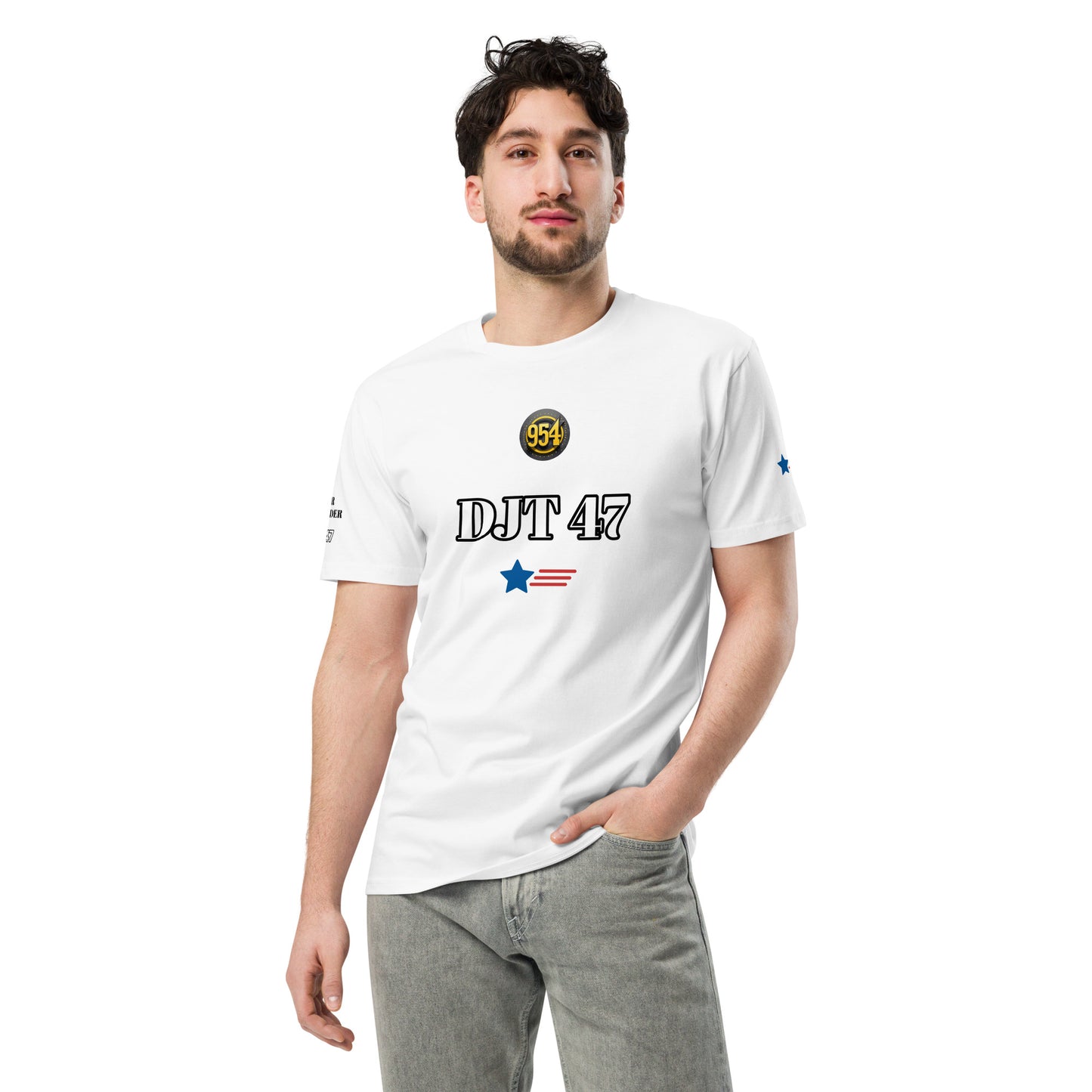 DJT We The People 954 Signature Unisex premium t-shirt