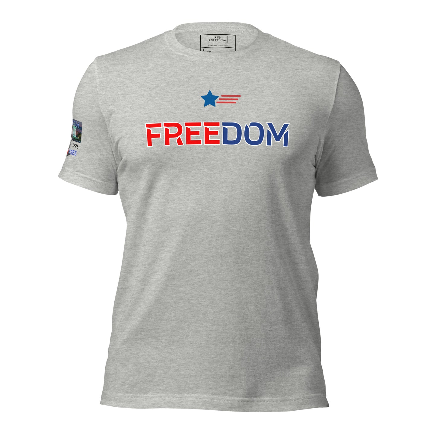 Lincoln Remain Free 954 Signature Unisex t-shirt