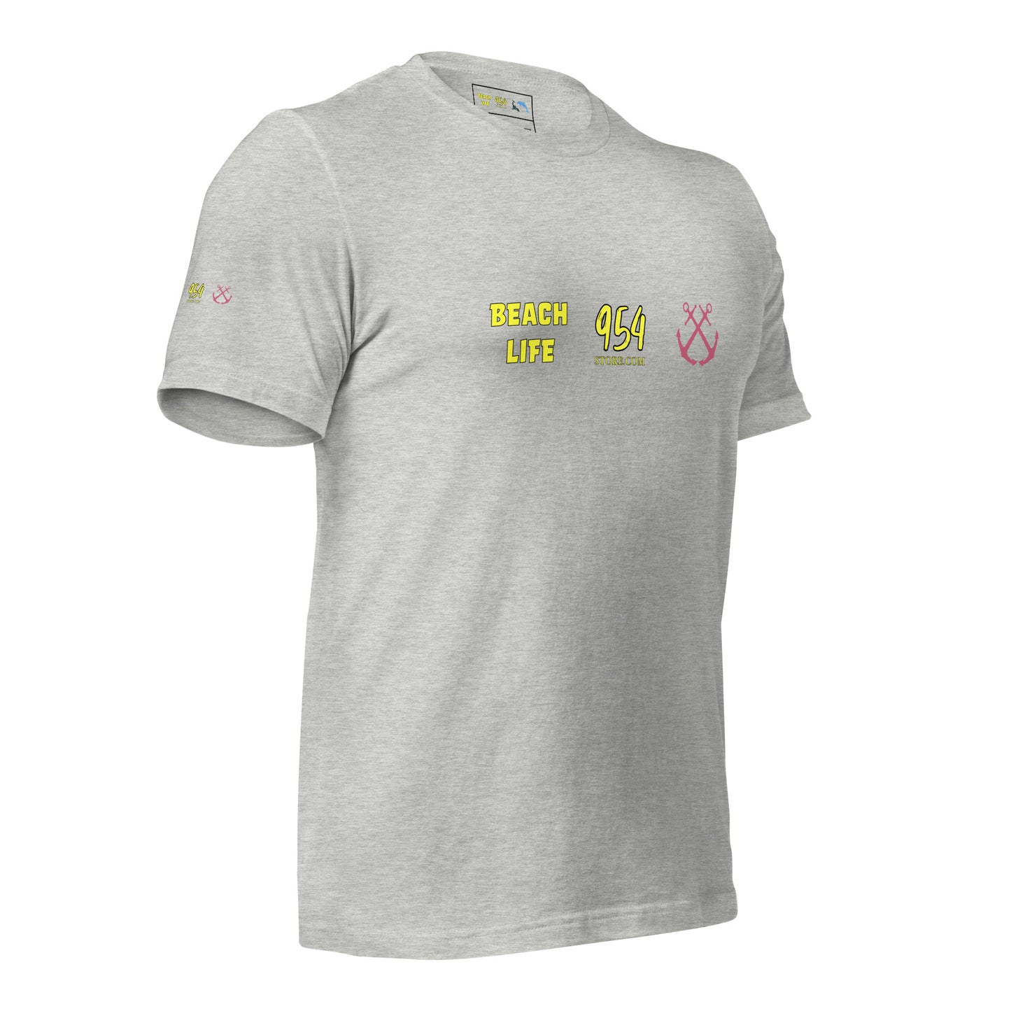 Beach Life 954 Signature Unisex t-shirt