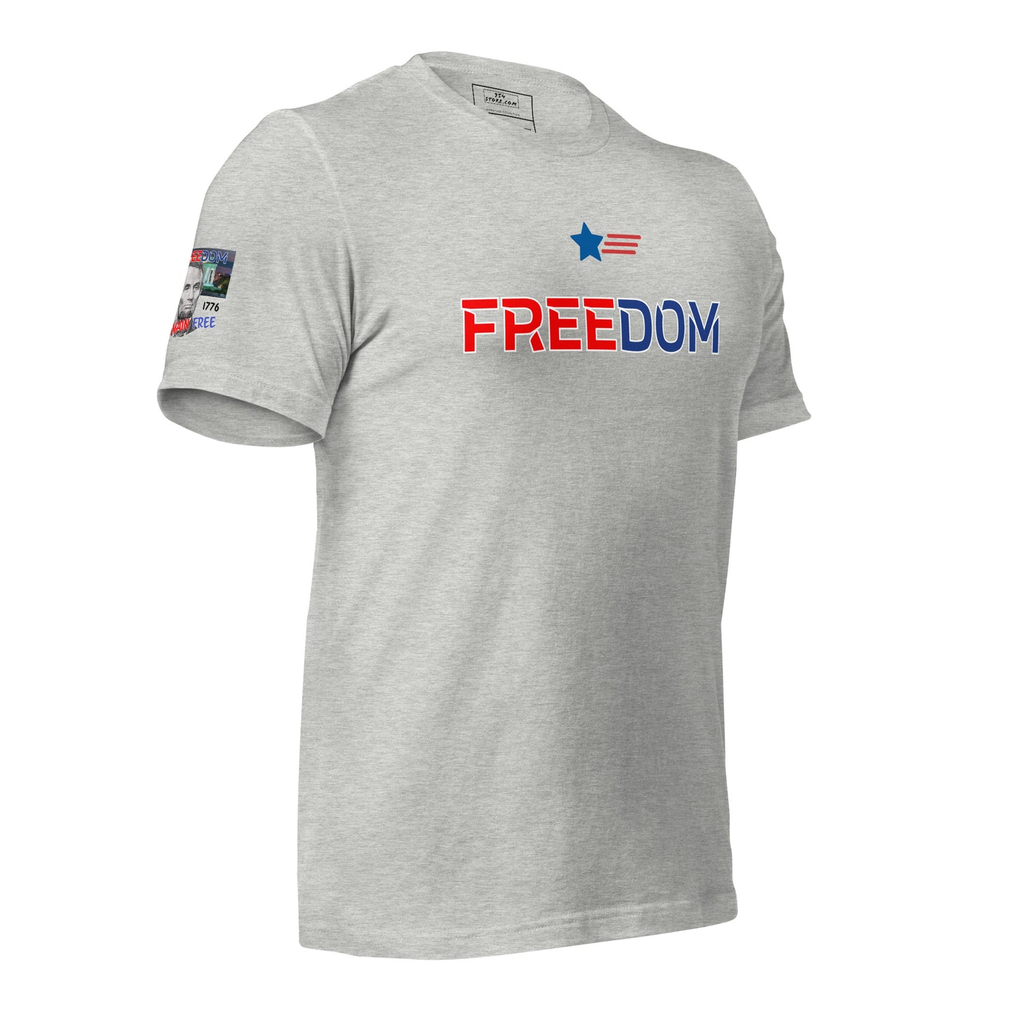 Lincoln Remain Free 954 Signature Unisex t-shirt