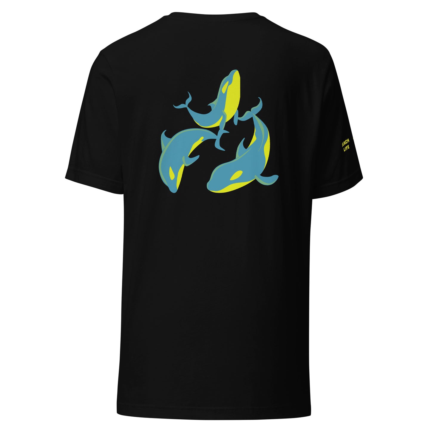 Beach Life Triple Dolphins 954 Signature Unisex t-shirt