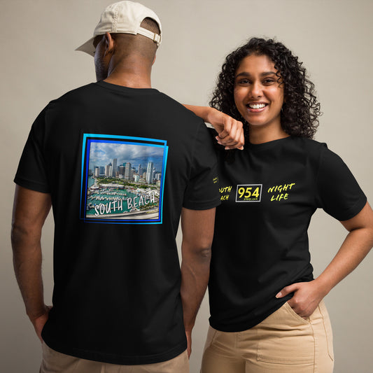 South Beach NL 954 Signature Unisex t-shirt