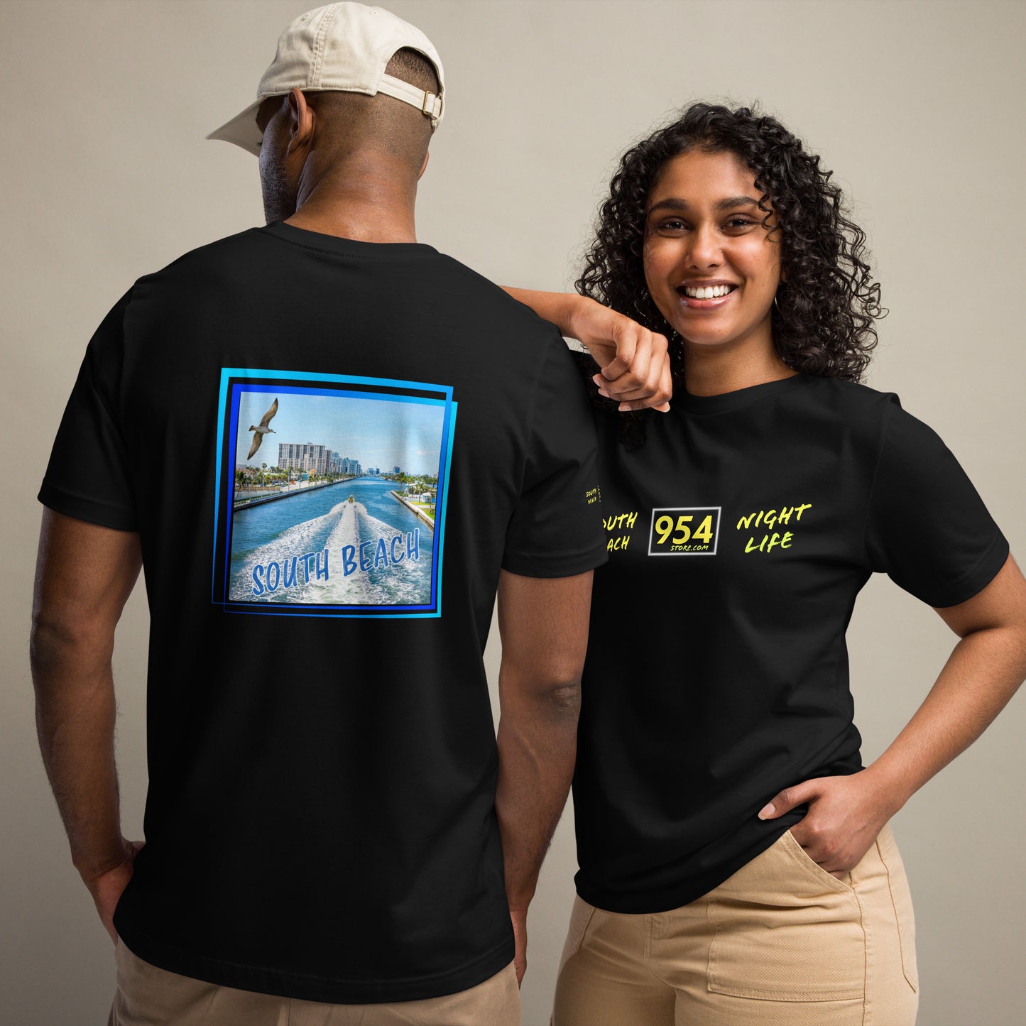 South Beach NL #2 954 Signature Unisex t-shirt