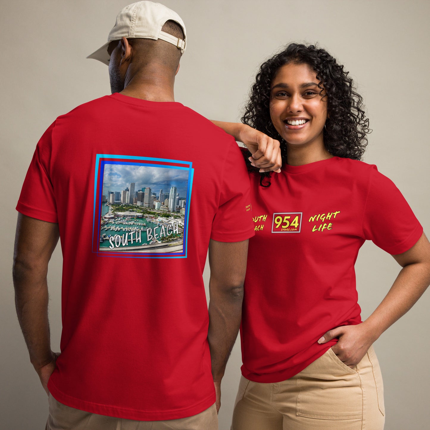 South Beach NL 954 Signature Unisex t-shirt