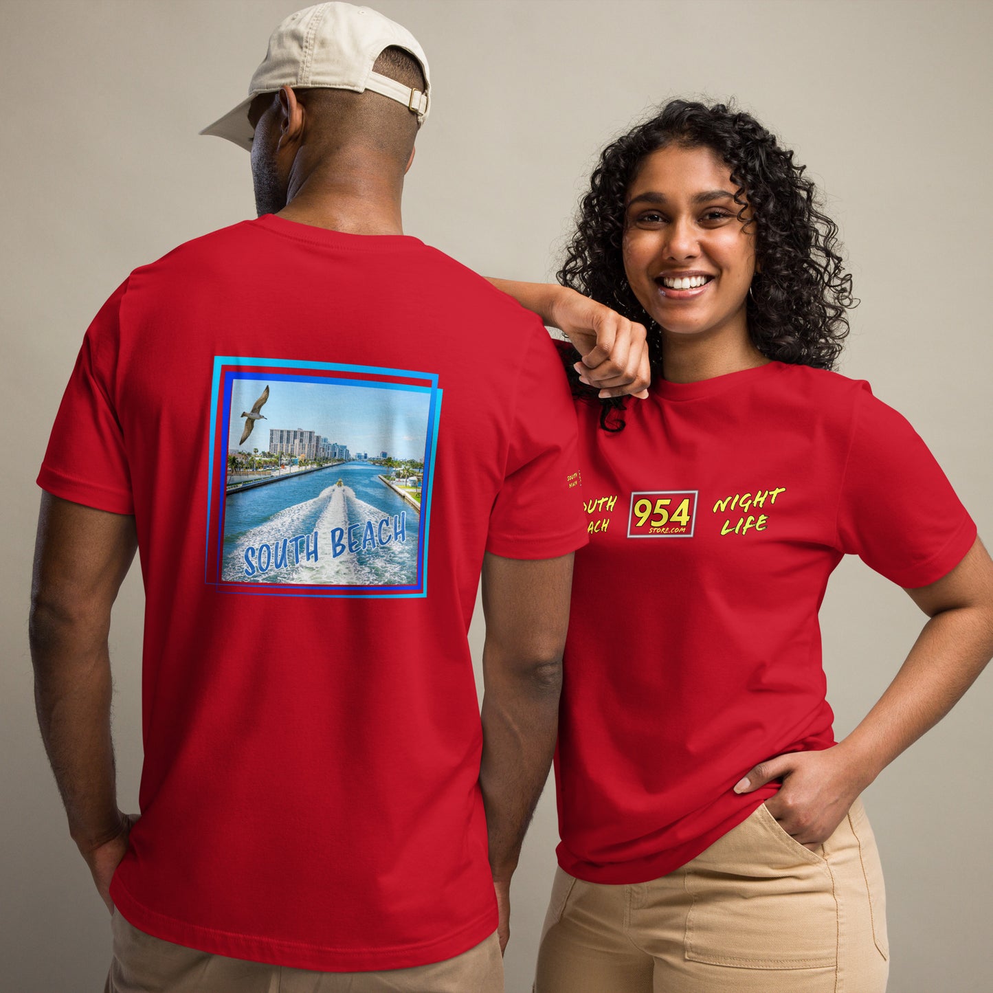 South Beach NL #2 954 Signature Unisex t-shirt