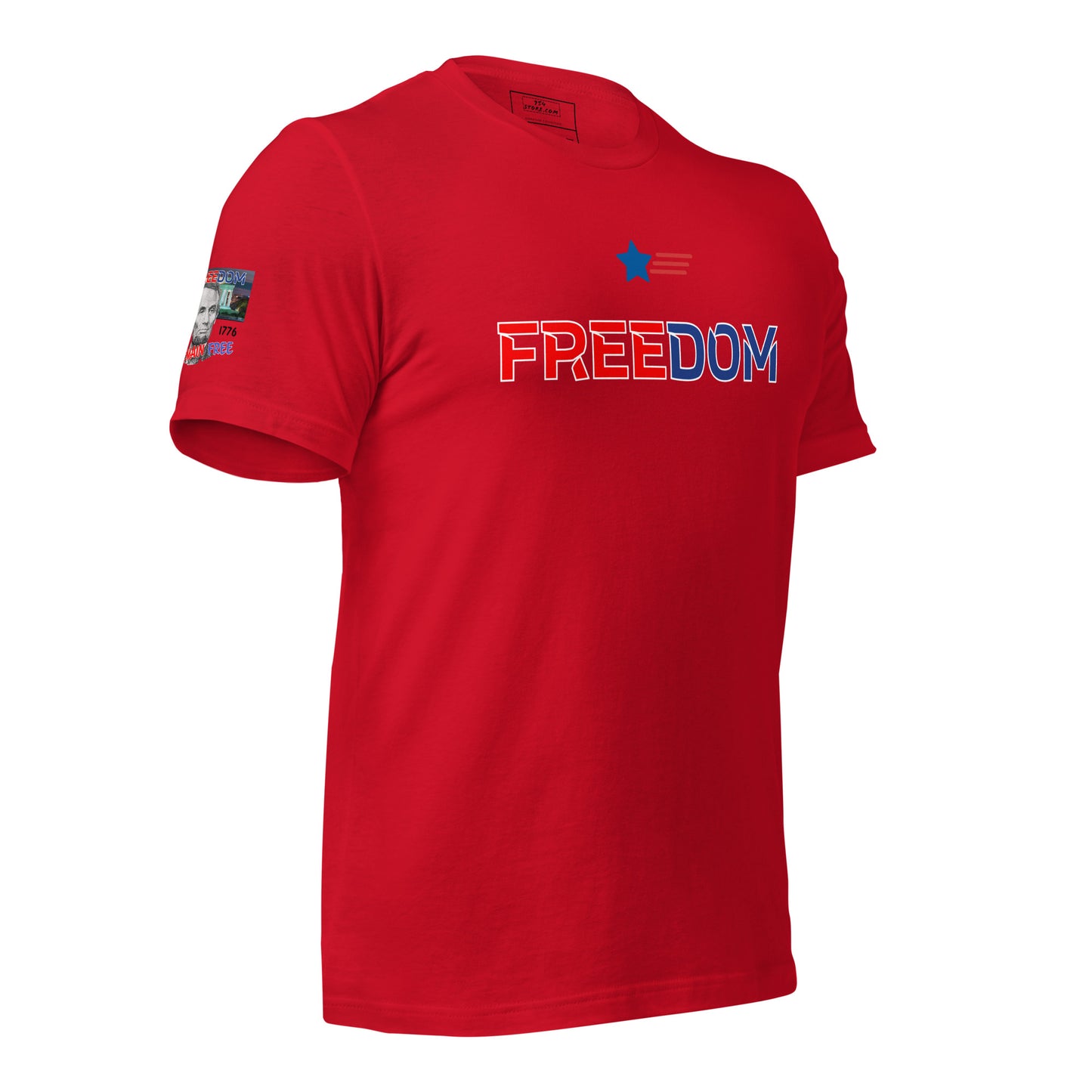 Lincoln Remain Free 954 Signature Unisex t-shirt