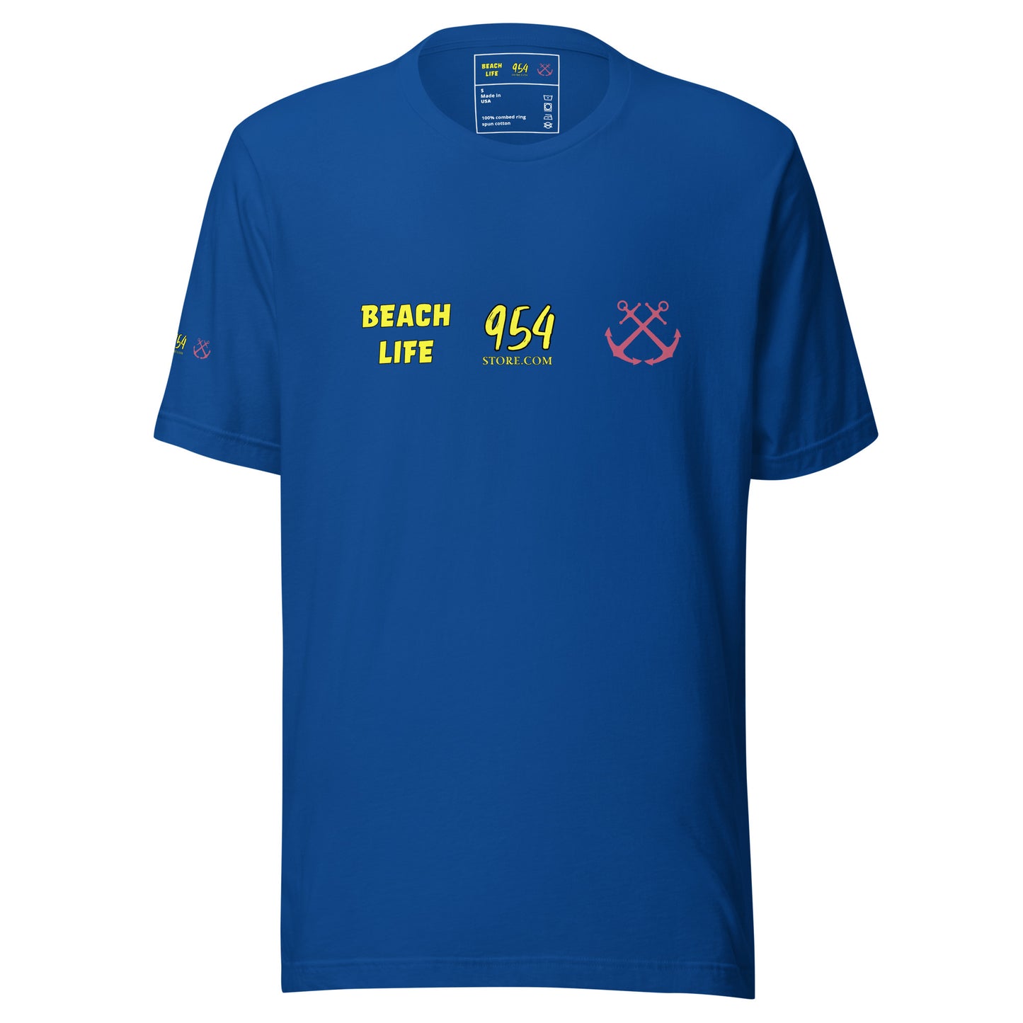 Beach Life 954 Signature Unisex t-shirt