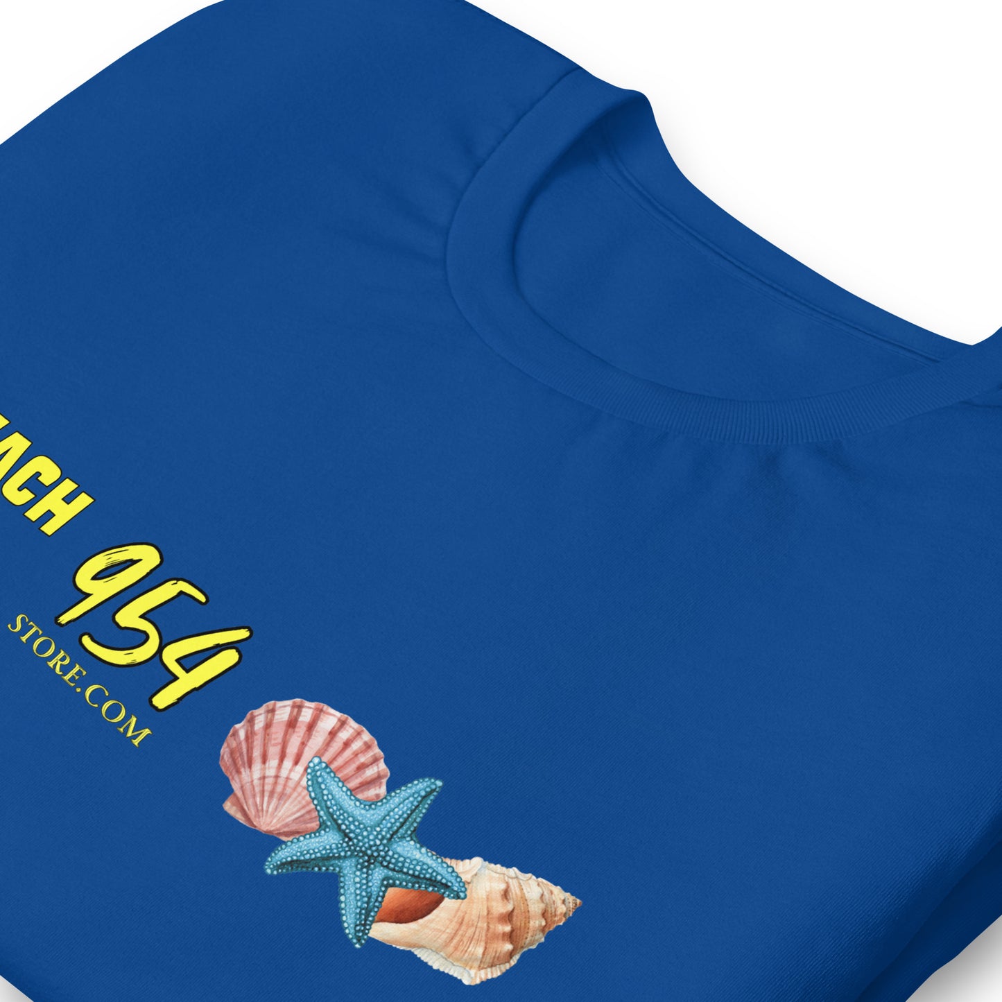 Beach Life Seashells 954 Signature Unisex t-shirt