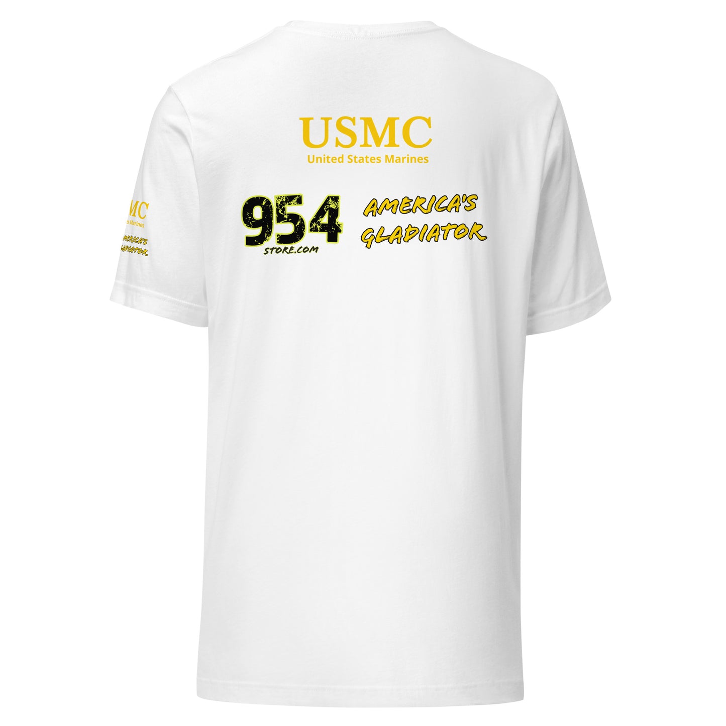 USMC Gladiator 954 Signature Unisex t-shirt