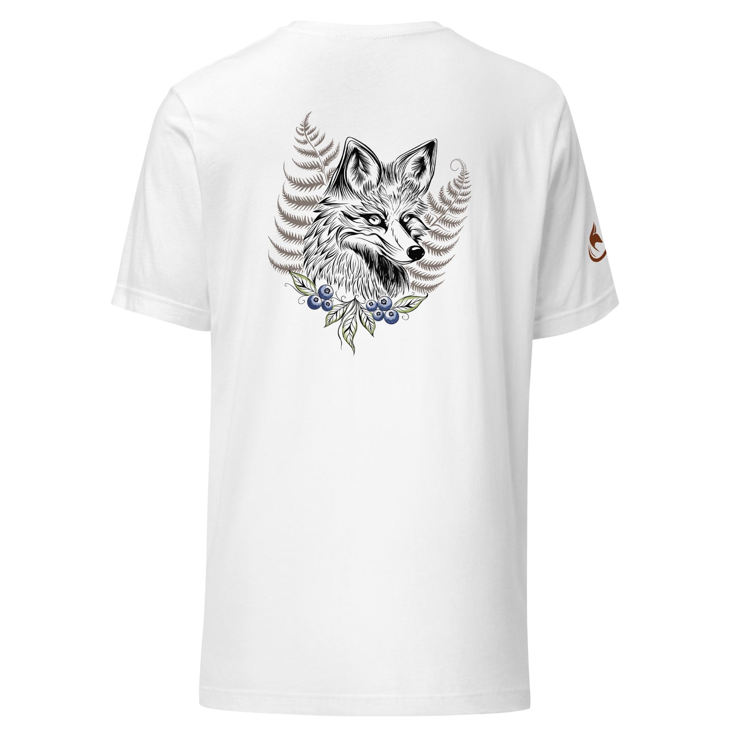 Fox Head Sketch 954 Signature Unisex t-shirt