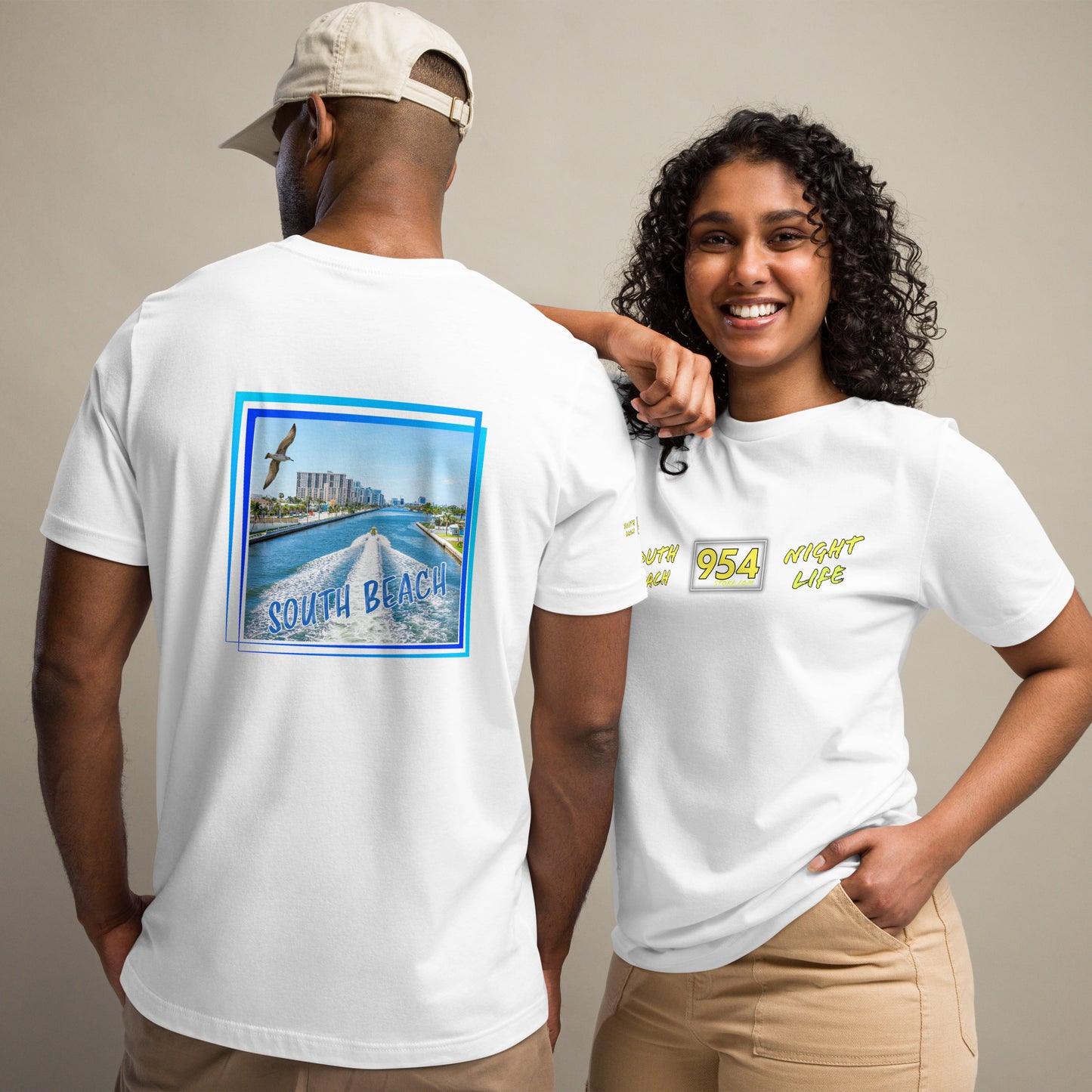 South Beach NL #2 954 Signature Unisex t-shirt