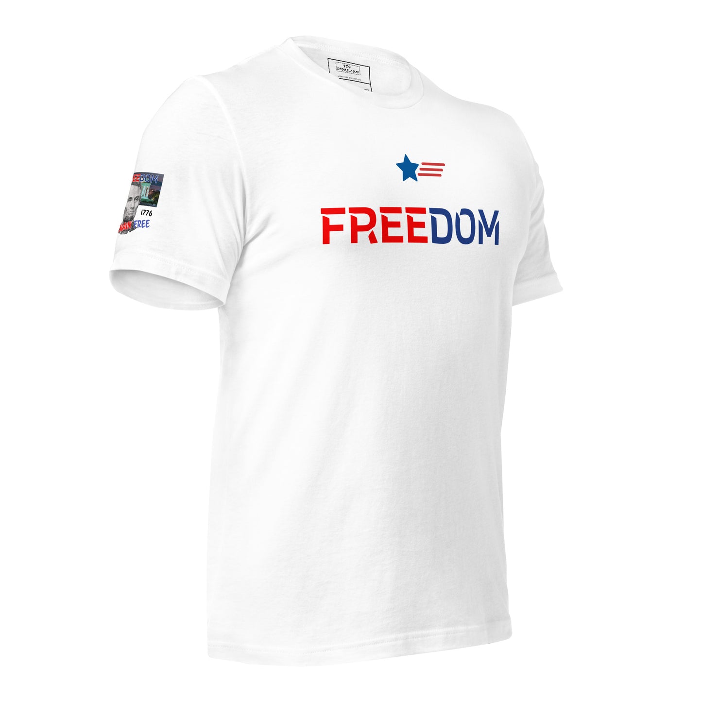 Lincoln Remain Free 954 Signature Unisex t-shirt