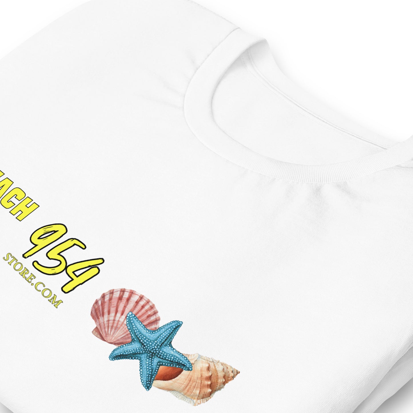 Beach Life Seashells 954 Signature Unisex t-shirt