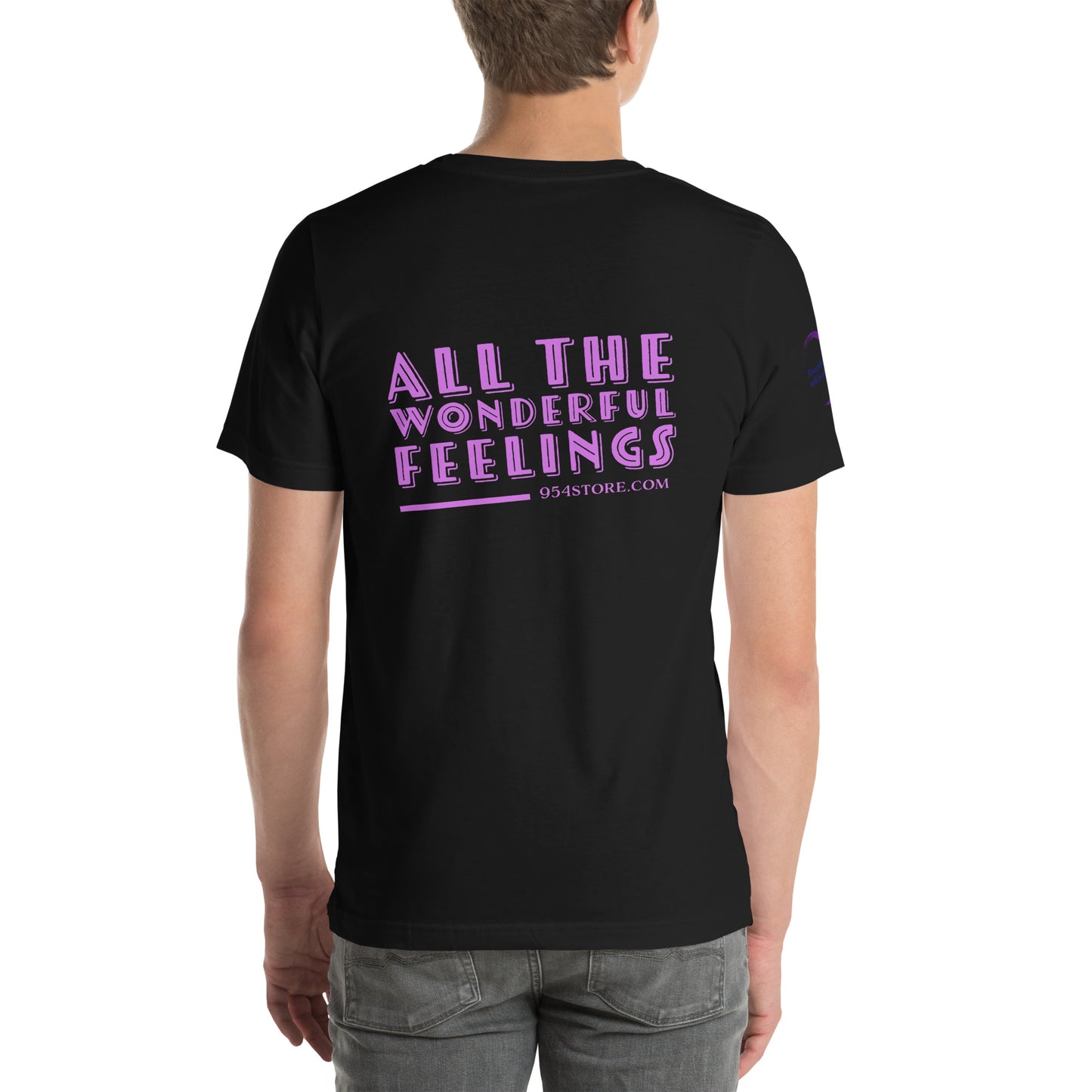 All the wonderful feelings 954 Signature Unisex t-shirt