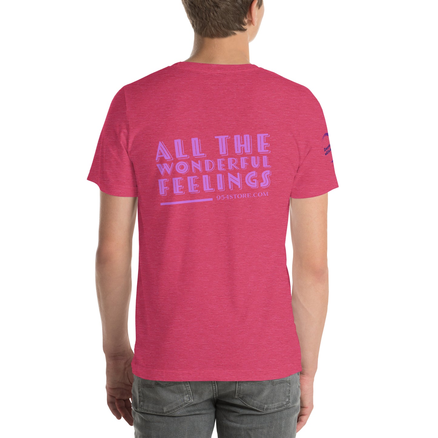 All the wonderful feelings 954 Signature Unisex t-shirt