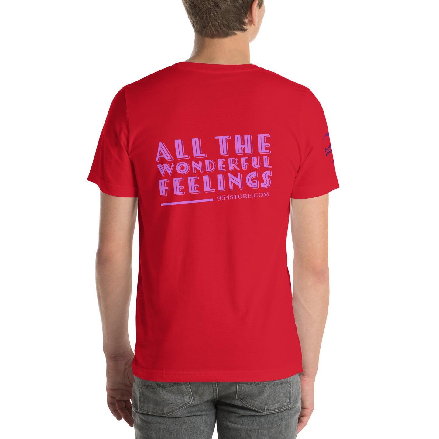 All the wonderful feelings 954 Signature Unisex t-shirt