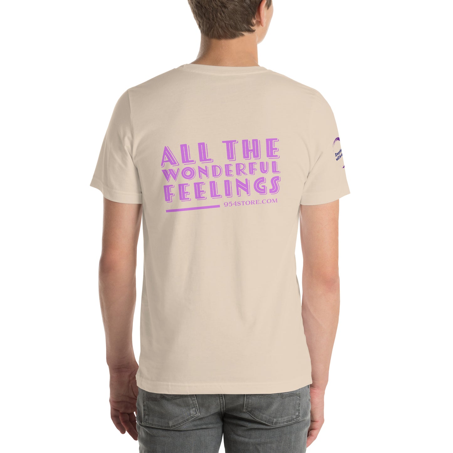 All the wonderful feelings 954 Signature Unisex t-shirt