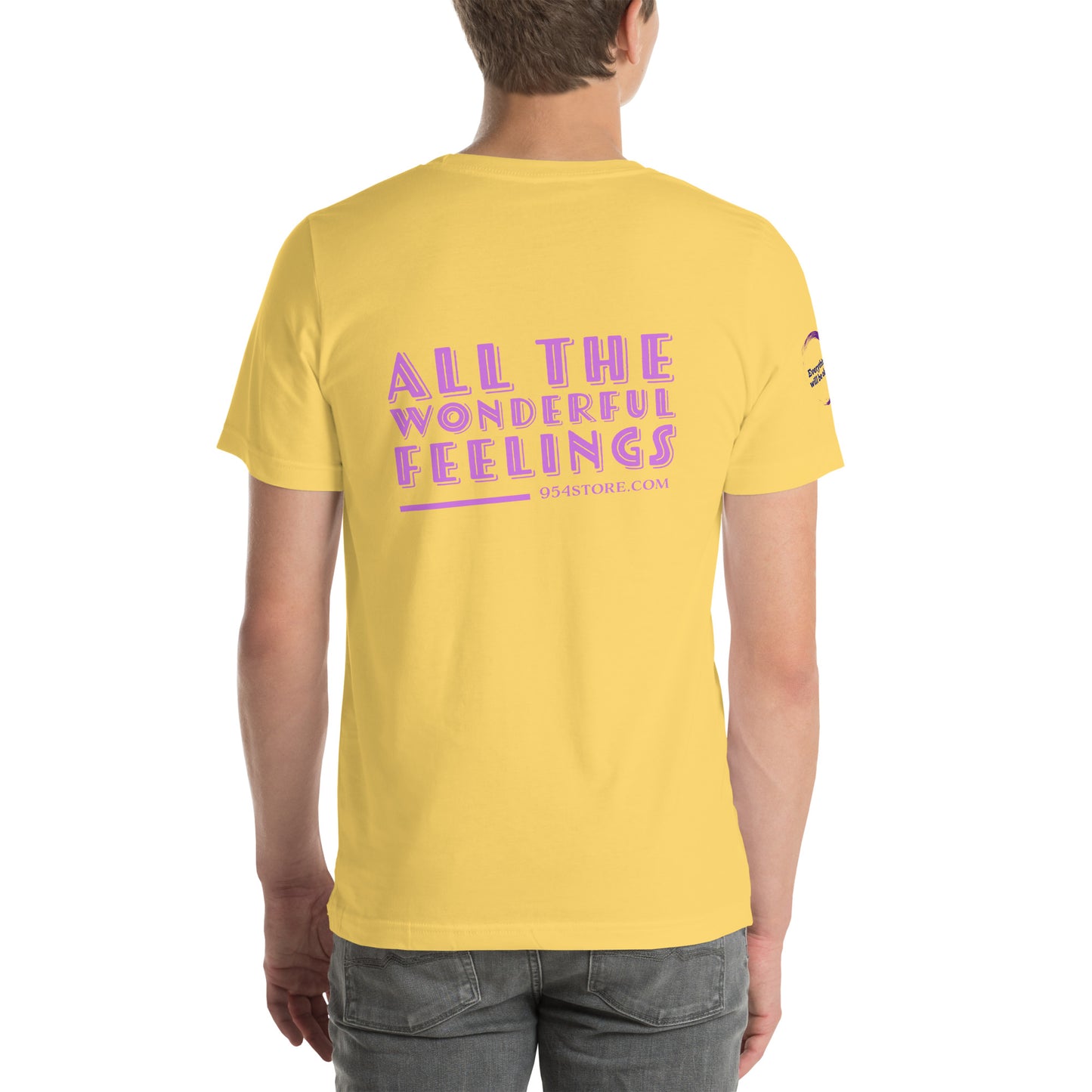 All the wonderful feelings 954 Signature Unisex t-shirt