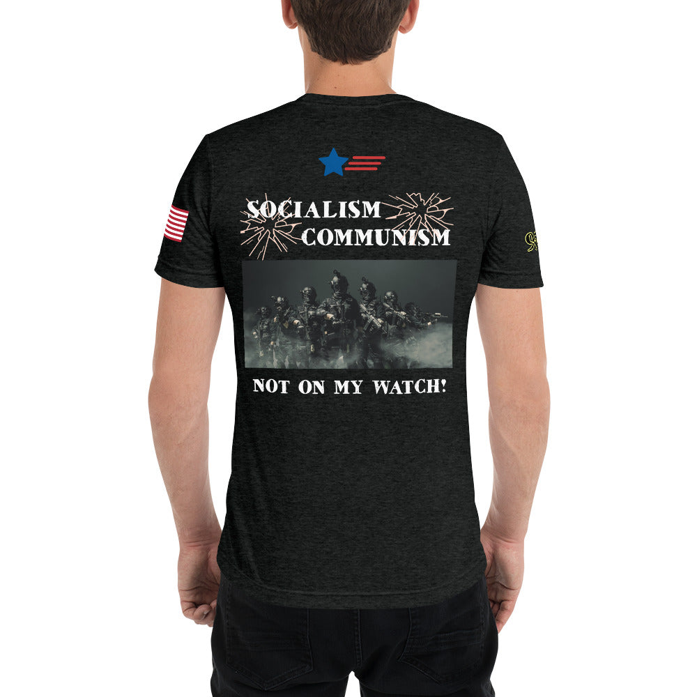 Defender of Freedom 954 Signature Short sleeve t-shirt