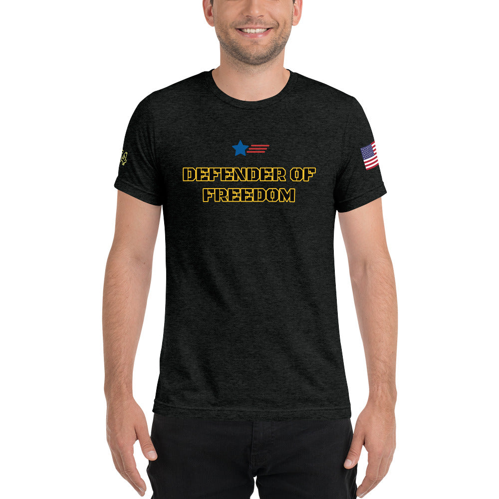 Defender of Freedom 954 Signature Short sleeve t-shirt