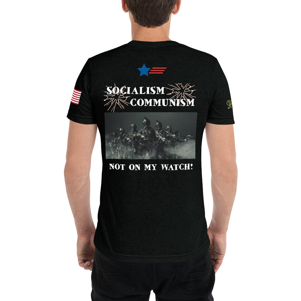 Defender of Freedom 954 Signature Short sleeve t-shirt