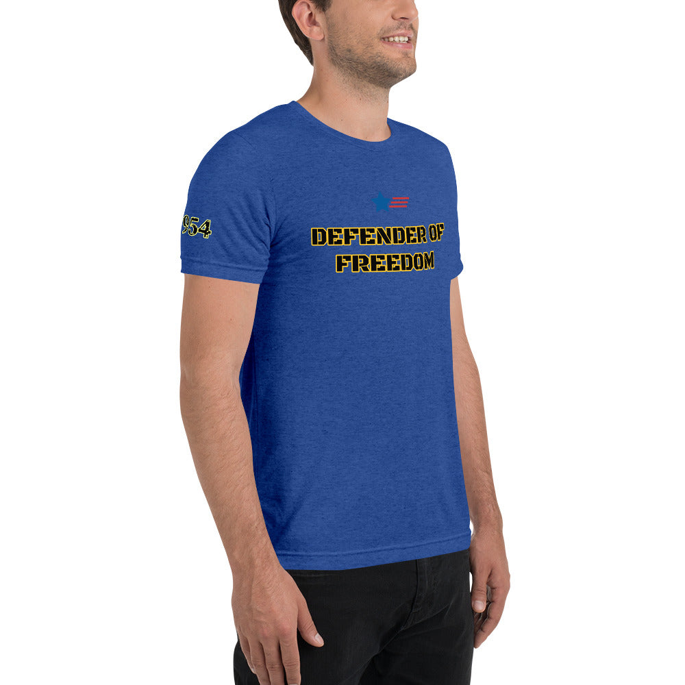 Defender of Freedom 954 Signature Short sleeve t-shirt