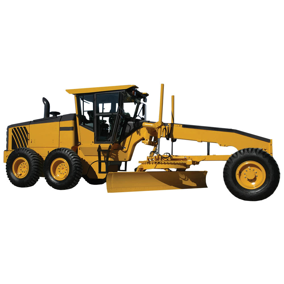 Construction Grader Wall Decal | 10"x24"