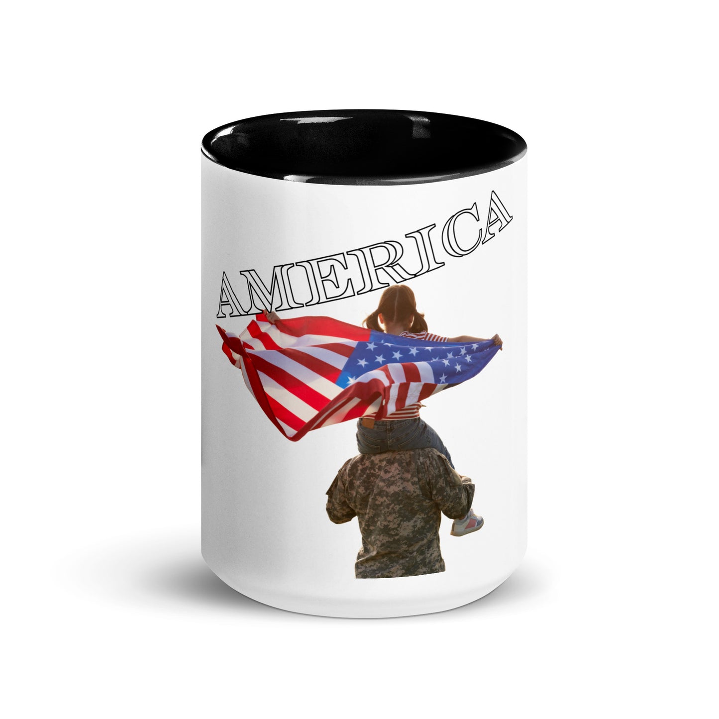 America Military 954 Signature Mug with Color Inside