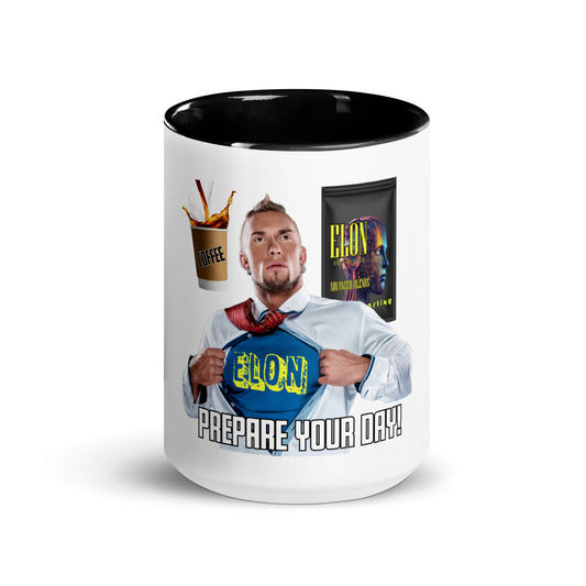 ELON Coffee 954 Signature Mug with Color Inside