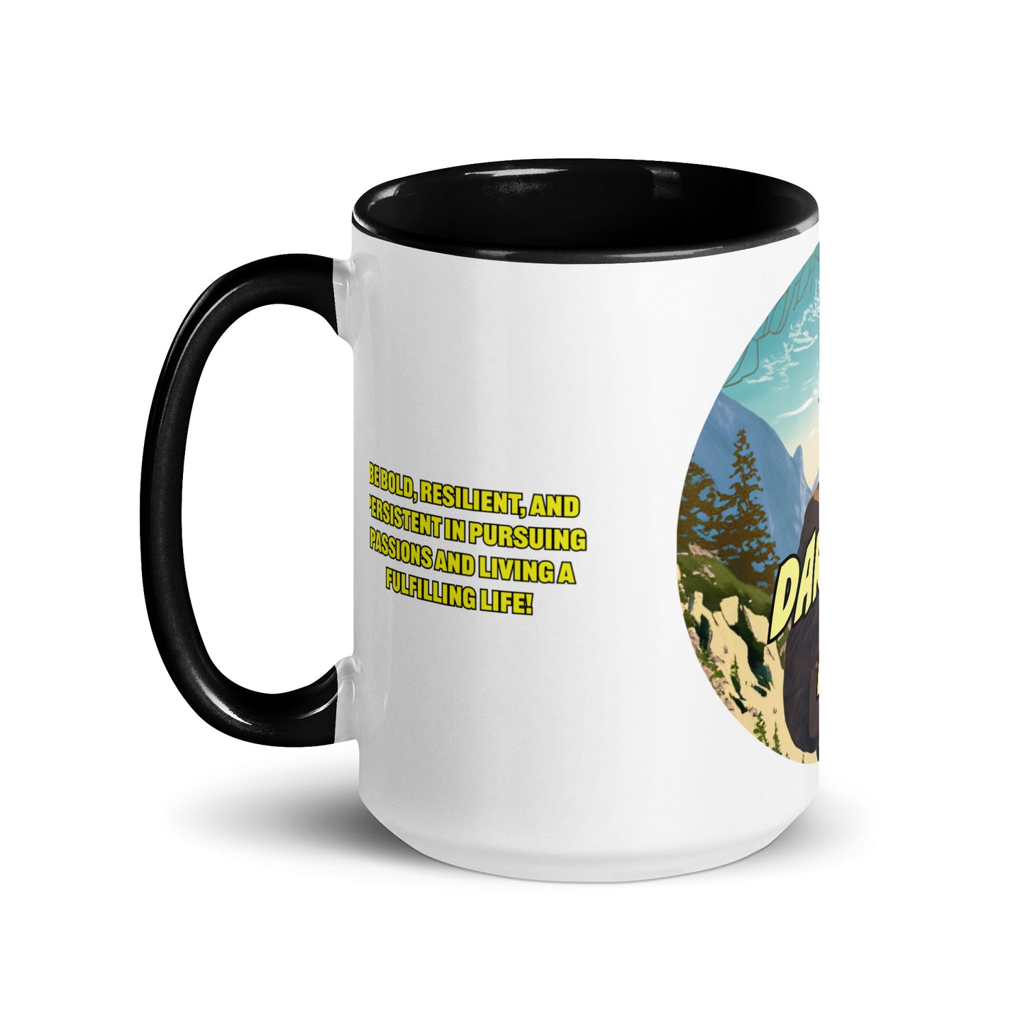 DTL Adventures  954 Signature Mug with Color Inside