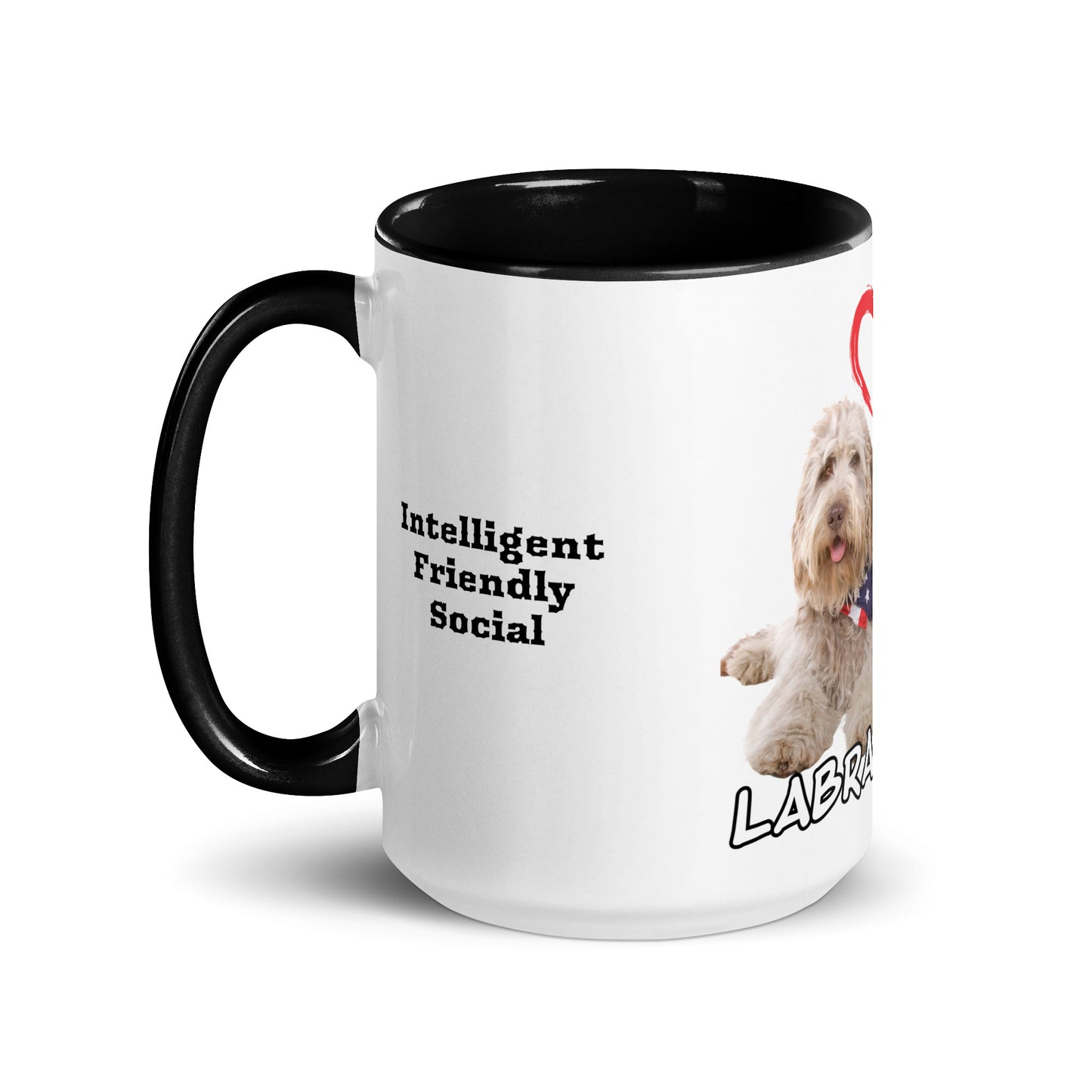 Labradoodles 954 Signature Mug with Color Inside