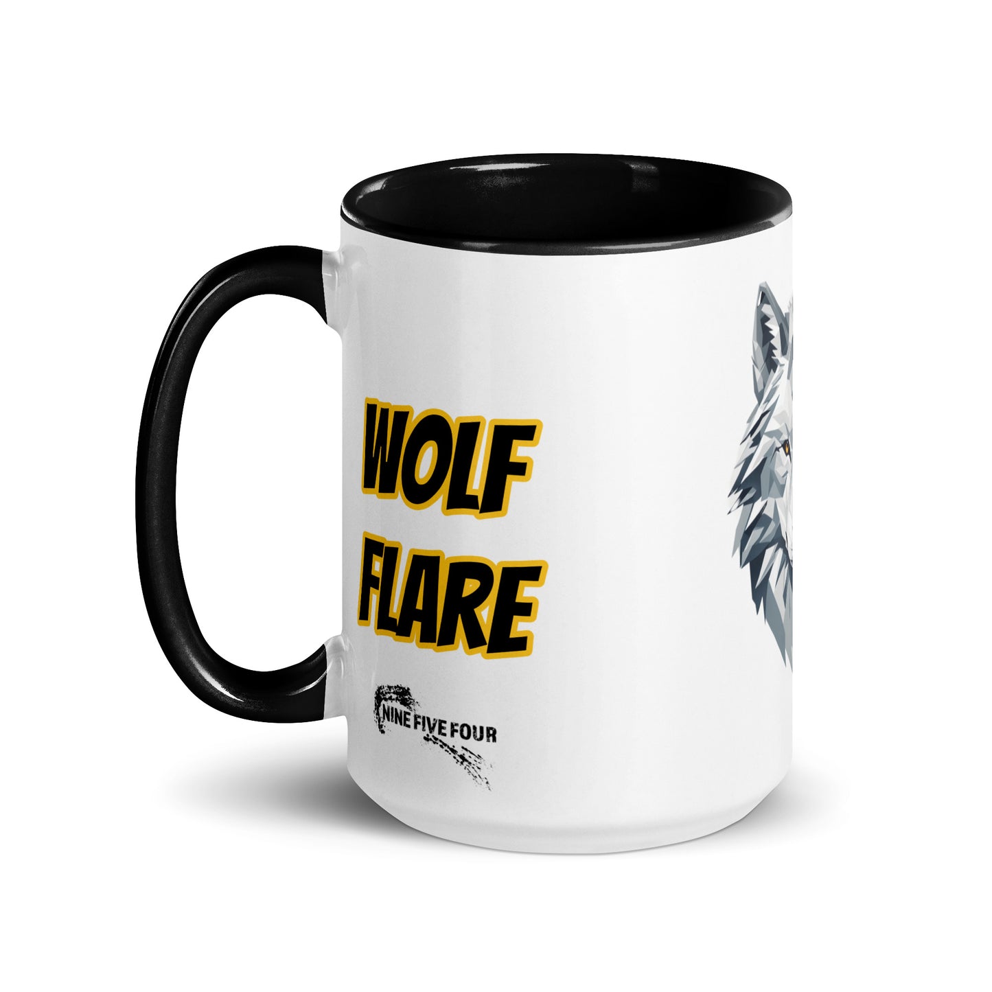 Wolf-Flare 954 Signature Mug with Color Inside