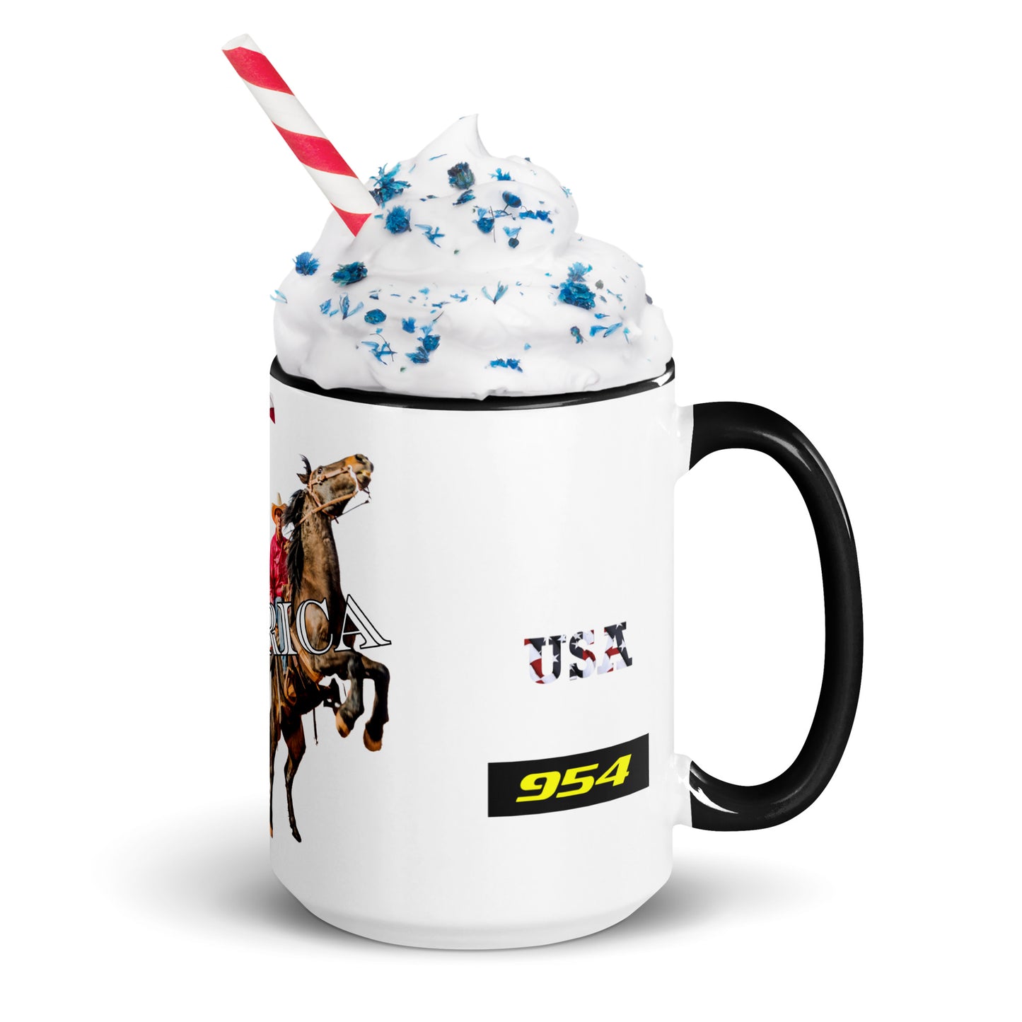 America Cowboy 954 Signature Mug with Color Inside