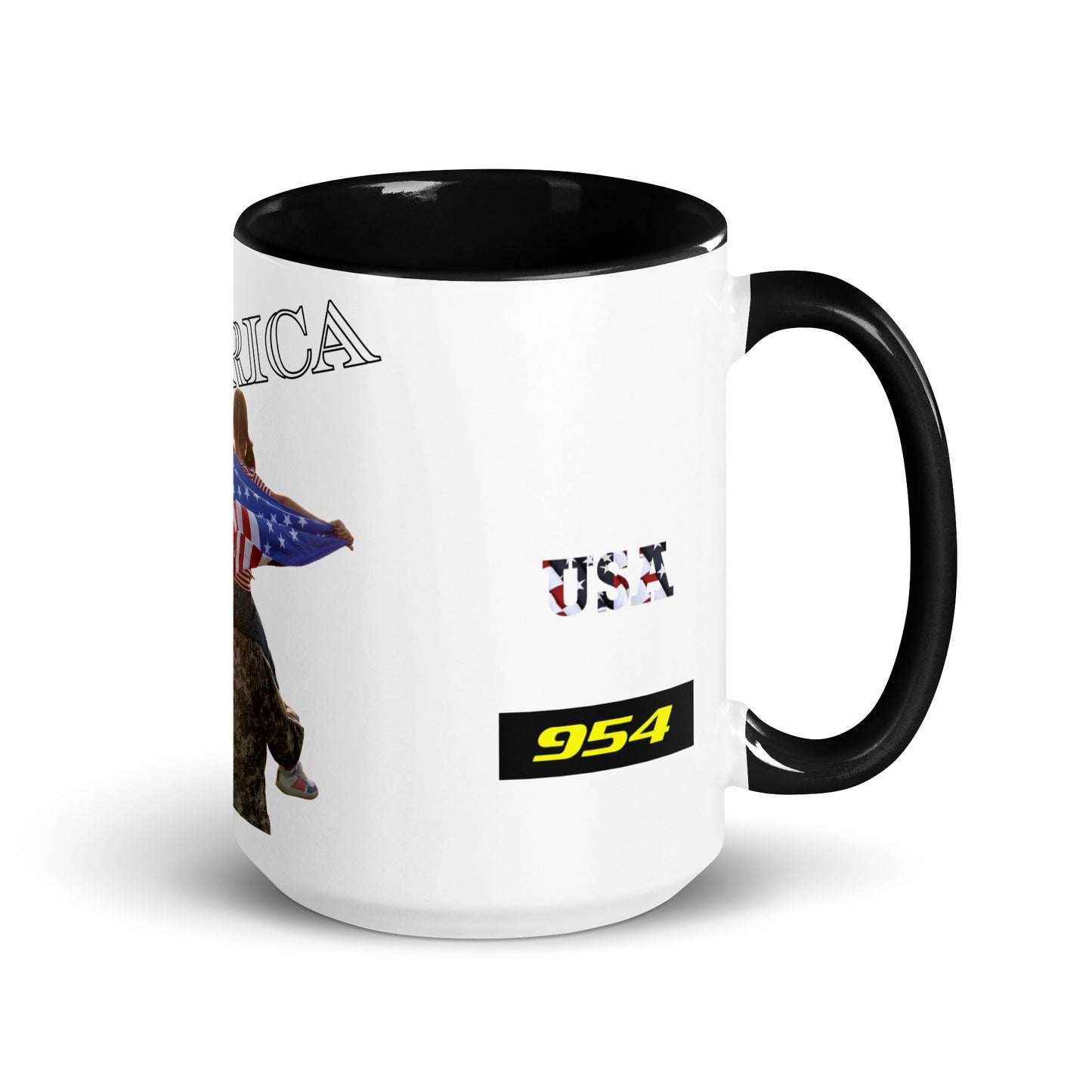 America Military 954 Signature Mug with Color Inside