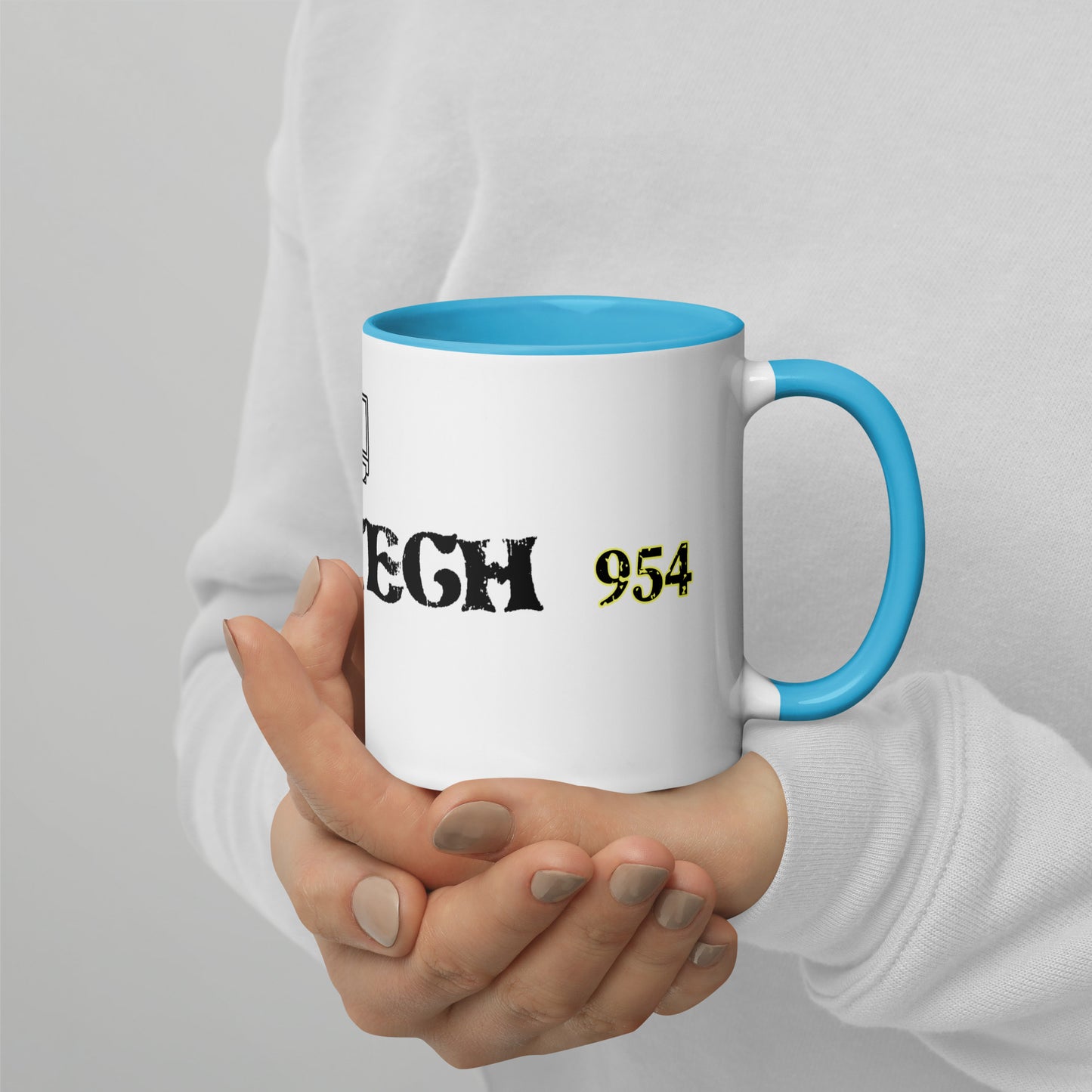 The Tech 954 Signature Mug with Color Inside