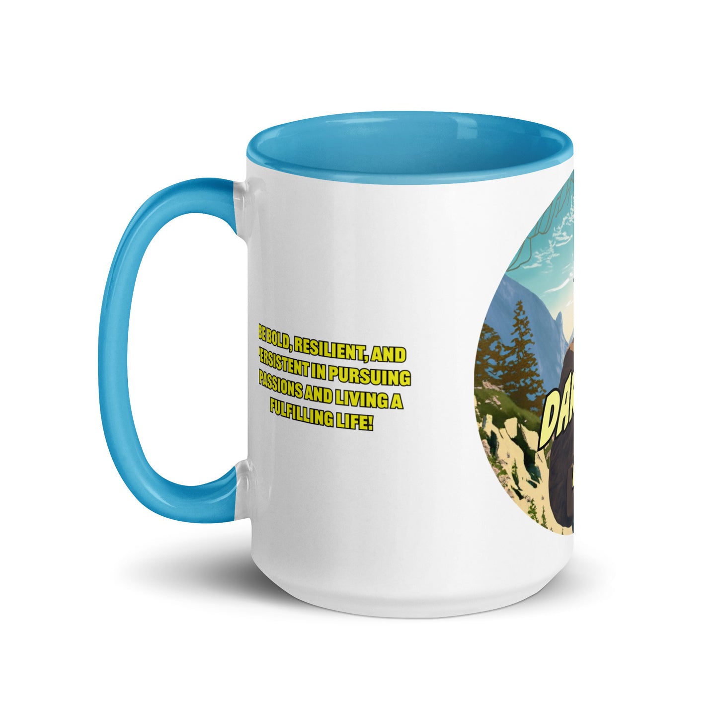 DTL Adventures  954 Signature Mug with Color Inside