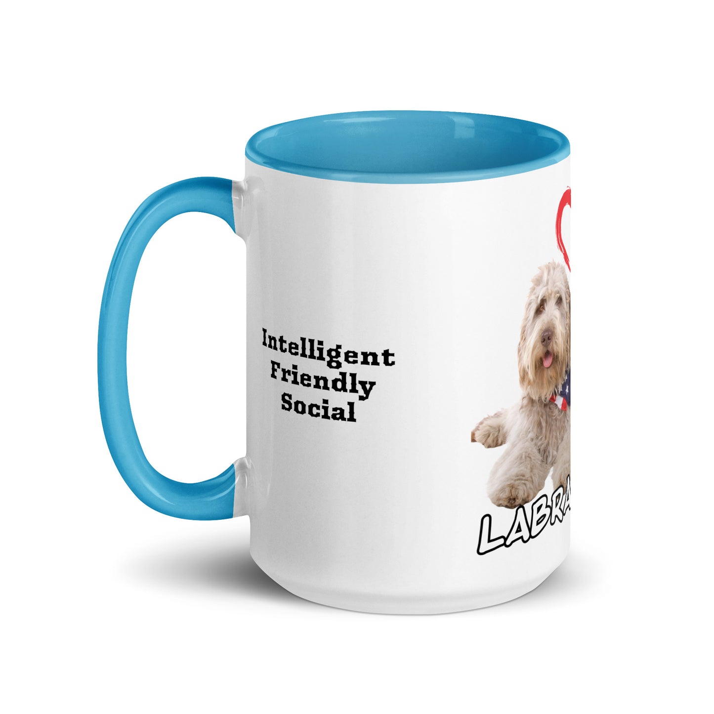 Labradoodles 954 Signature Mug with Color Inside