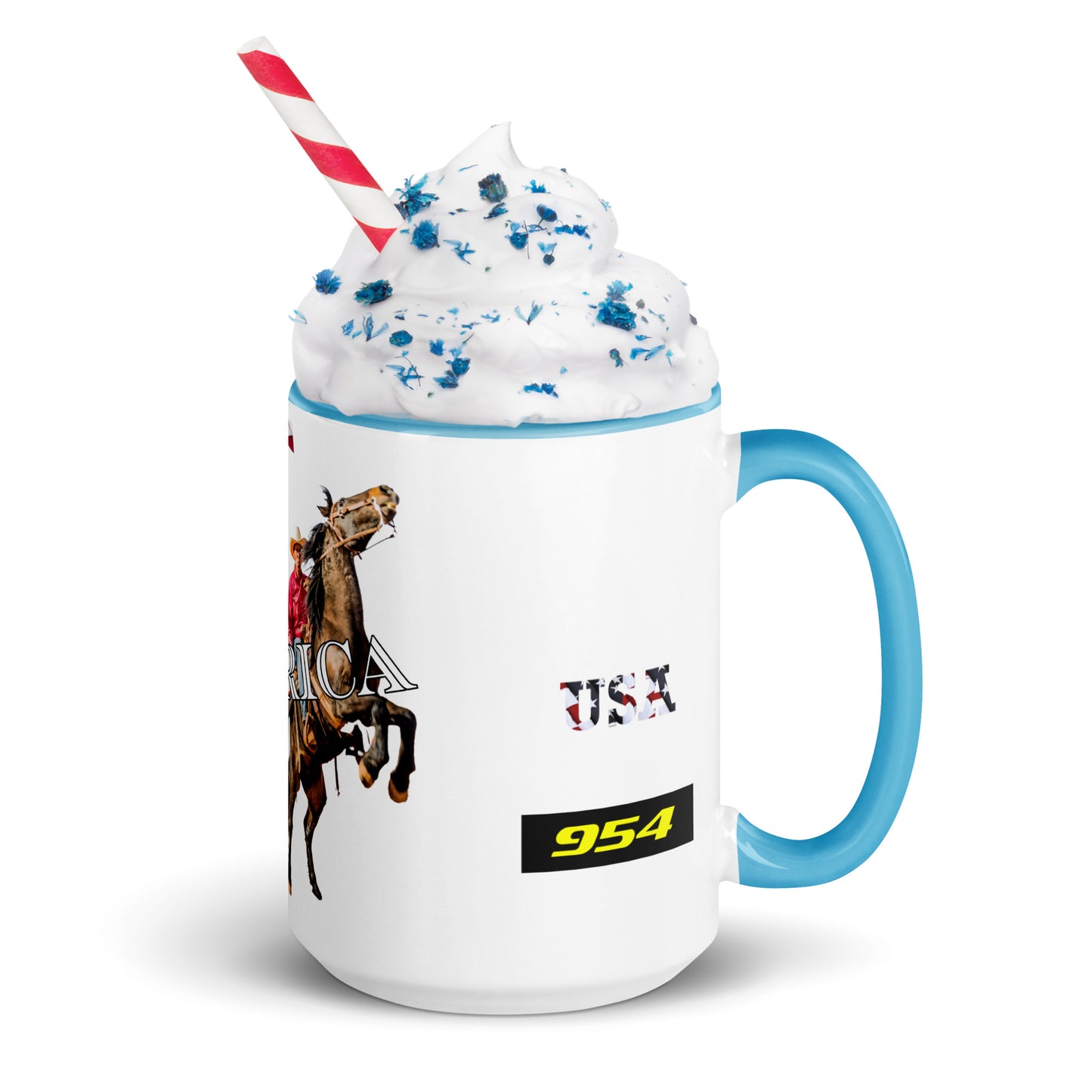 America Cowboy 954 Signature Mug with Color Inside