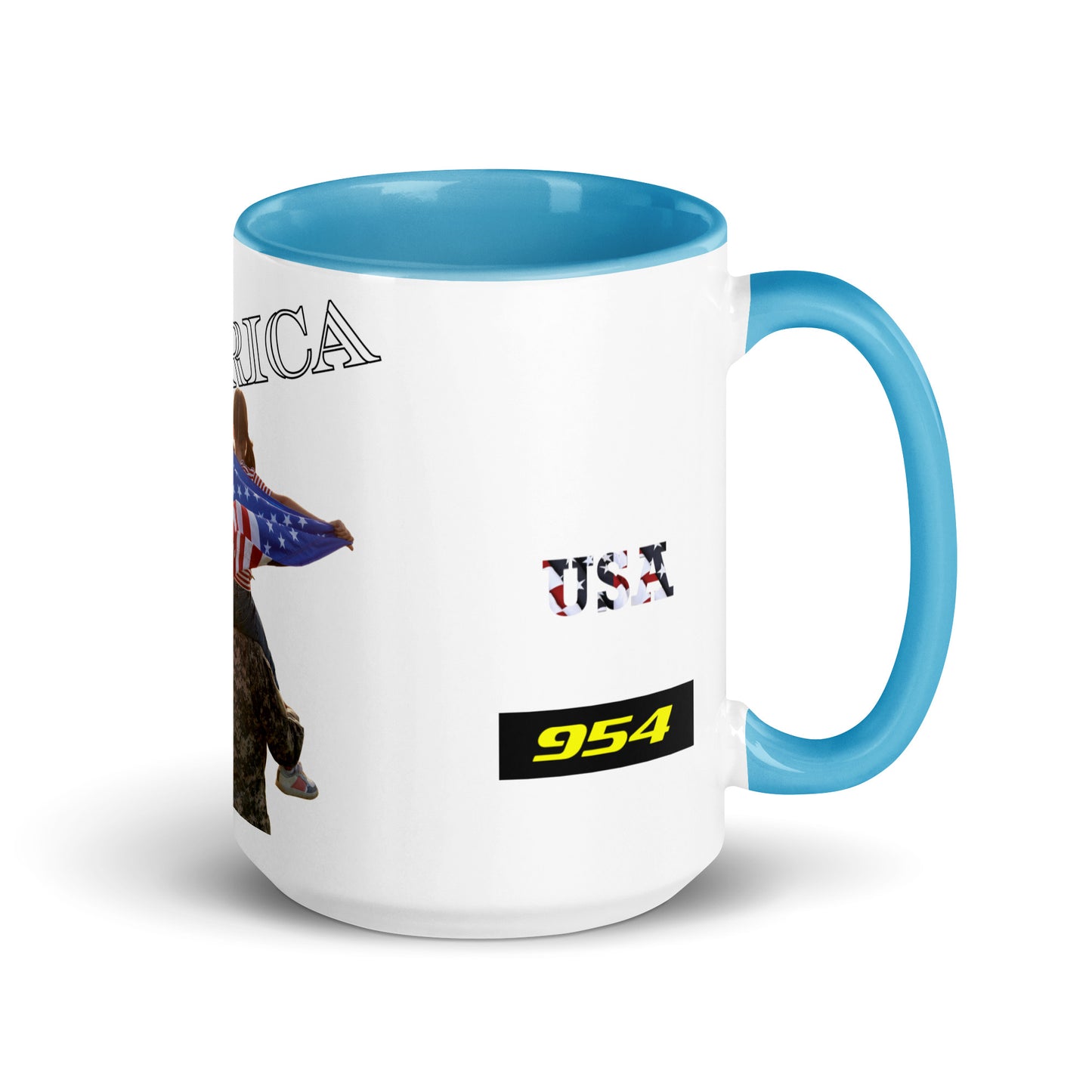 America Military 954 Signature Mug with Color Inside