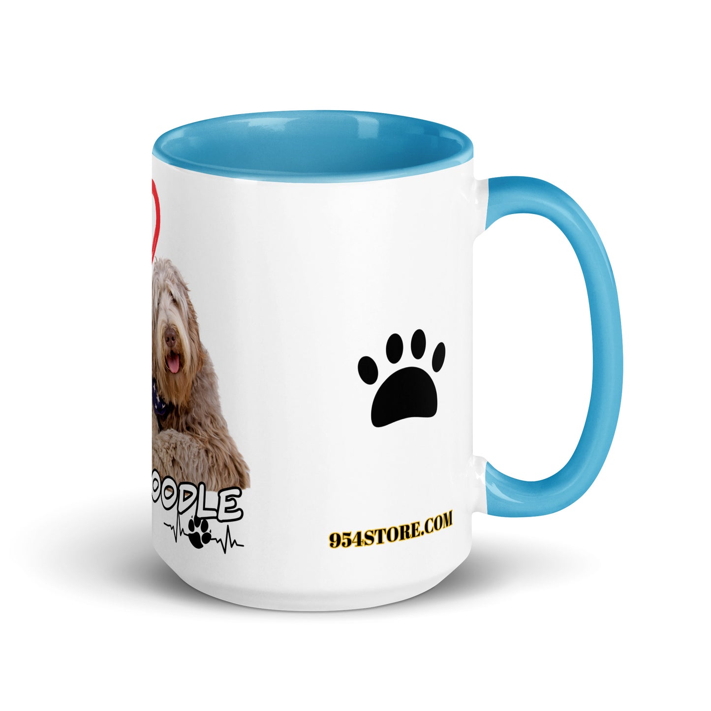 Labradoodles 954 Signature Mug with Color Inside