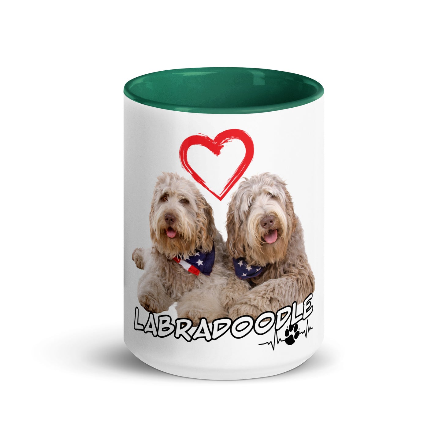 Labradoodles 954 Signature Mug with Color Inside