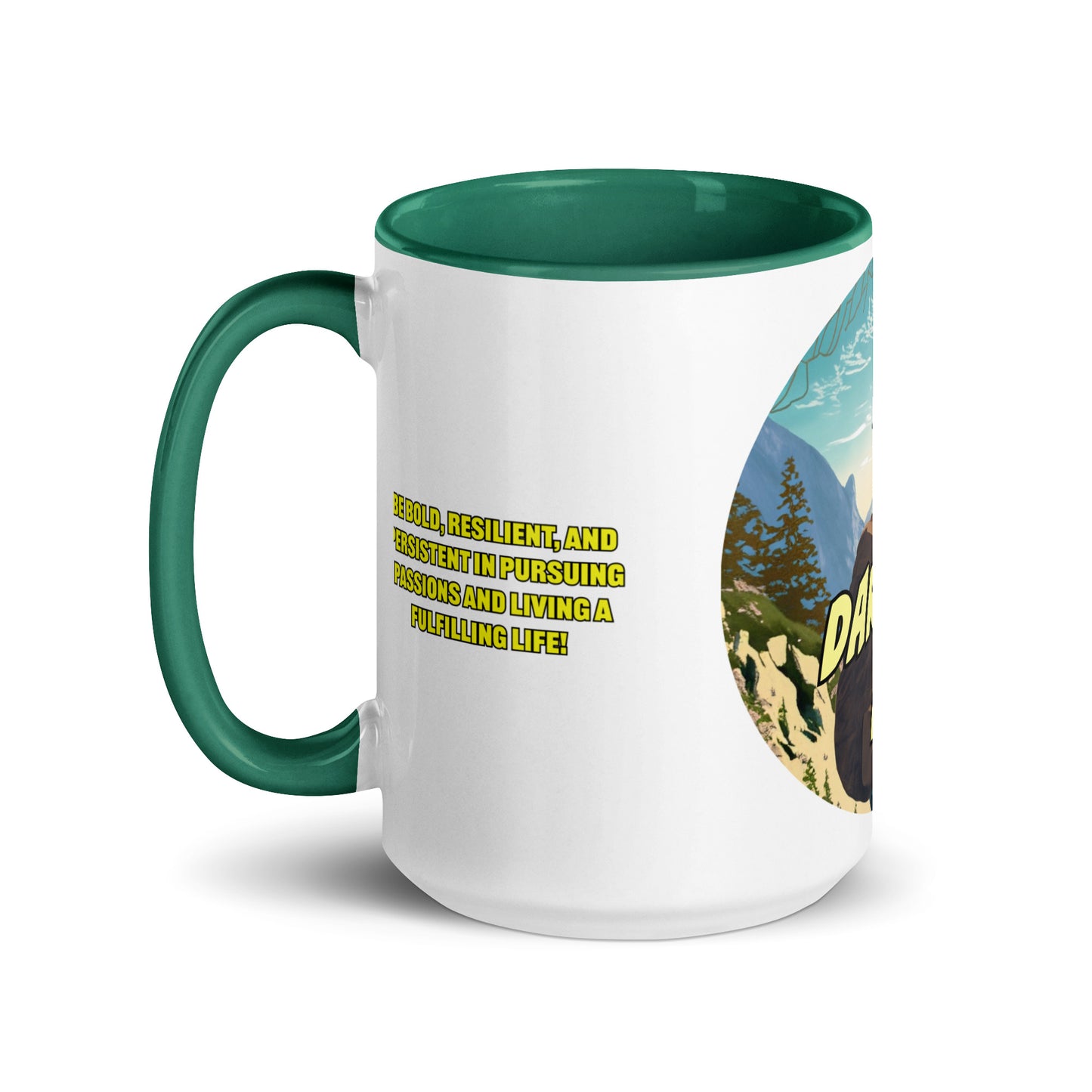 DTL Adventures  954 Signature Mug with Color Inside