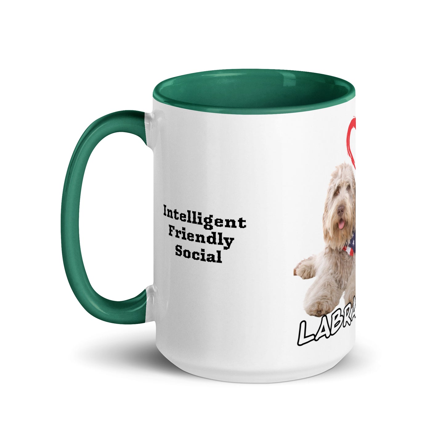 Labradoodles 954 Signature Mug with Color Inside