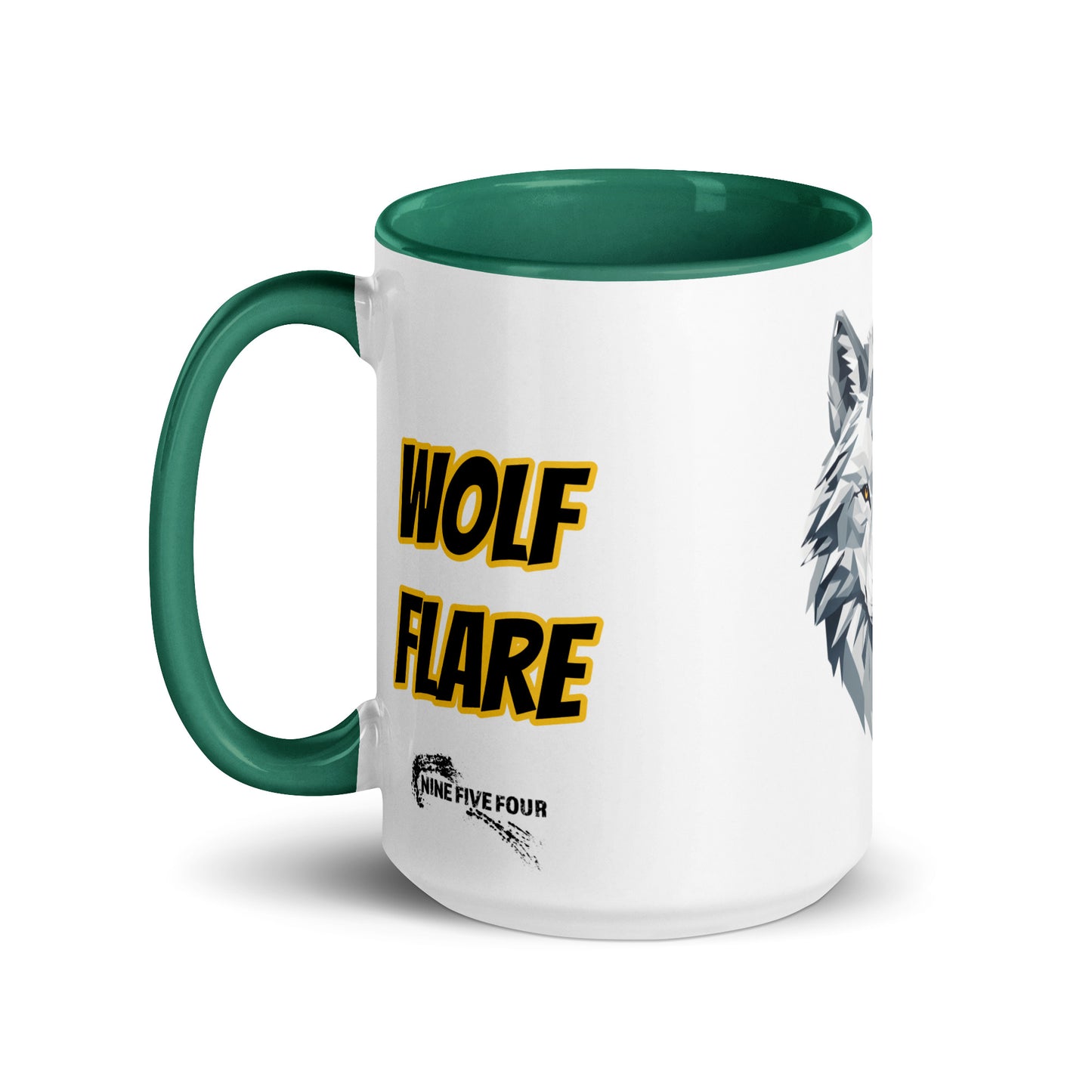 Wolf-Flare 954 Signature Mug with Color Inside