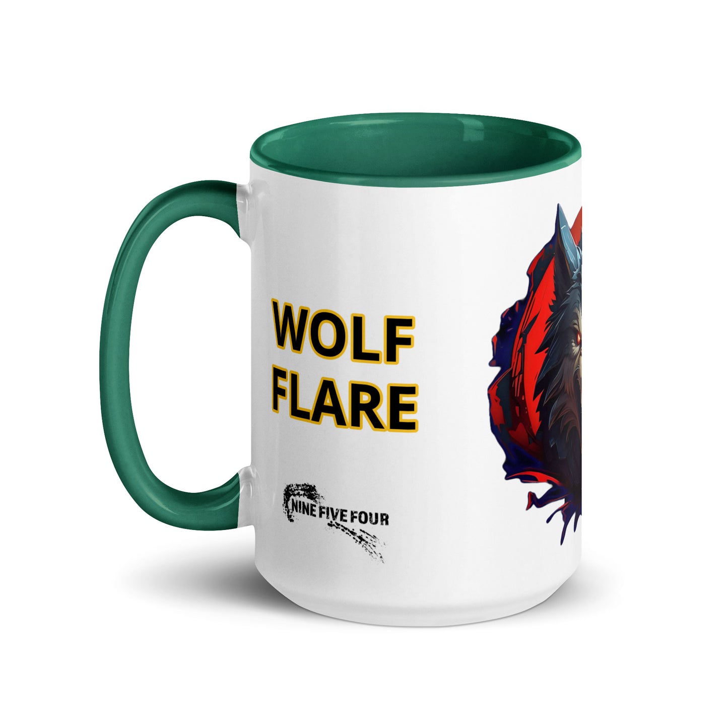 Wolf-Flare 954 Signature Mug with Color Inside