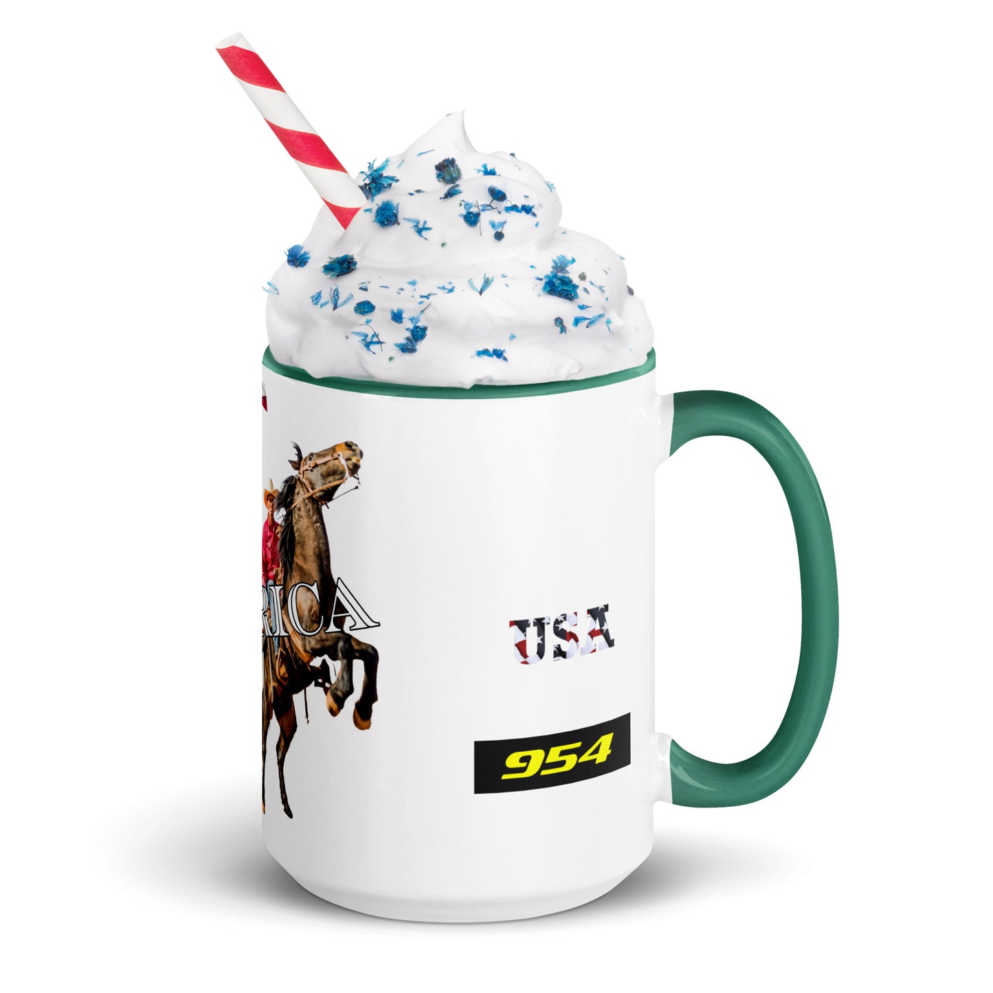 America Cowboy 954 Signature Mug with Color Inside