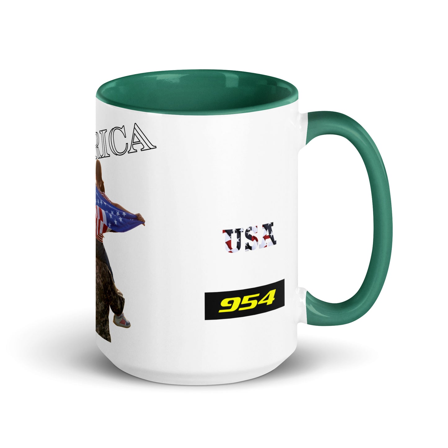 America Military 954 Signature Mug with Color Inside