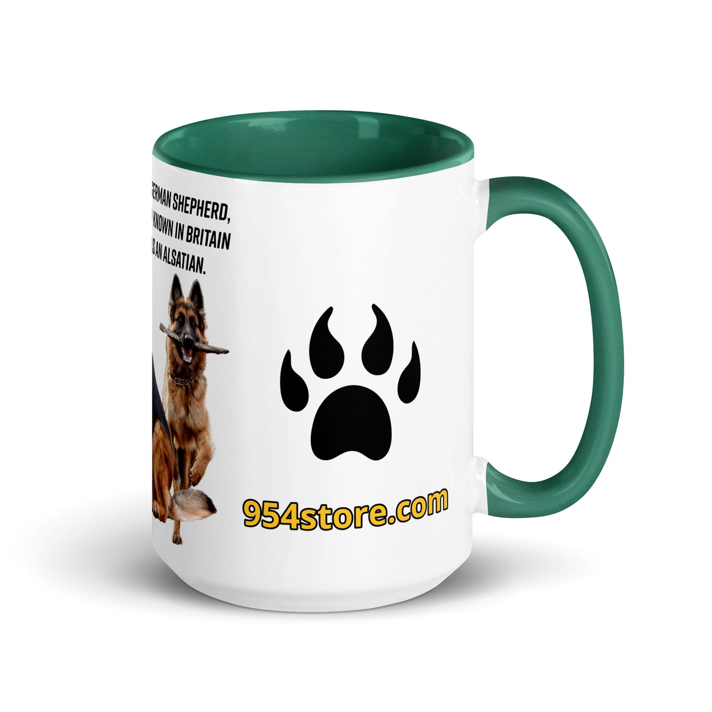 Shepherd 954 Signature Mug with Color Inside